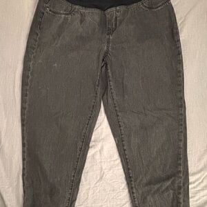 Maternity Classic Gray Women's Jeans